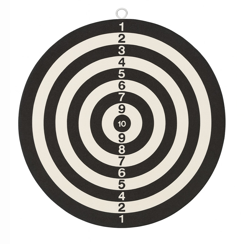 تخته دارت سوزنی دو طرفه 17 سانتی متری