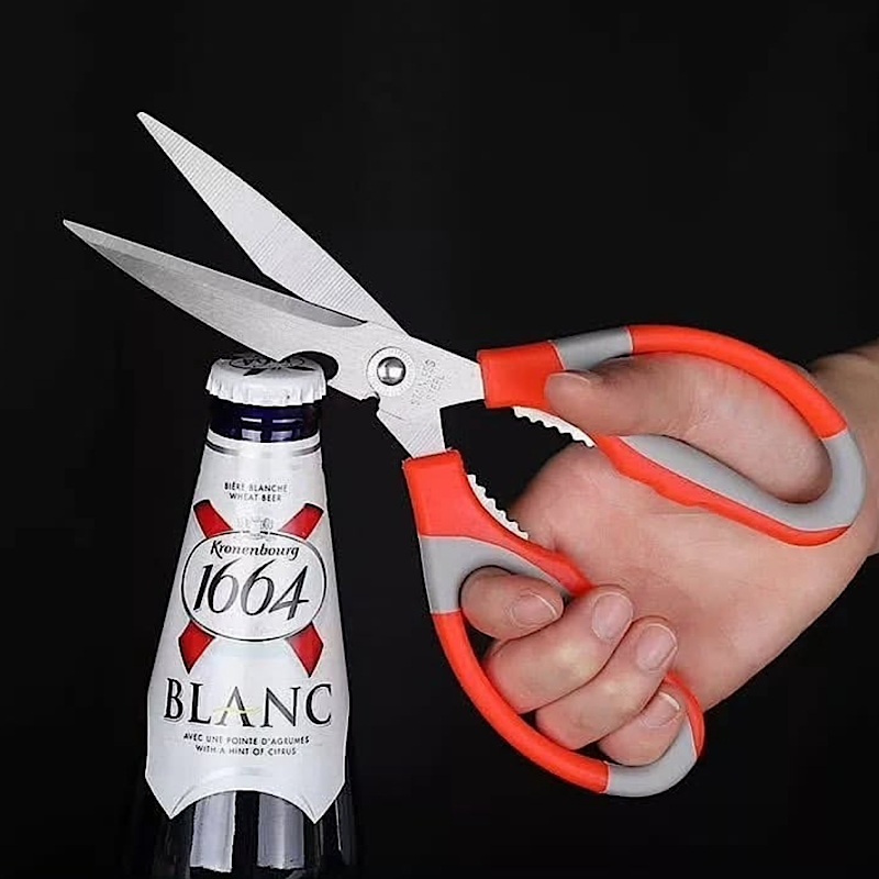 قیچی استیل ضدزنگ چندکاره حرفه ای