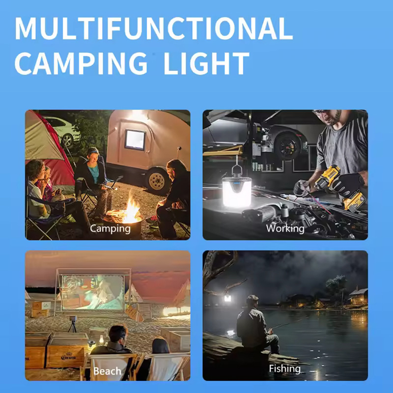 لامپ اضطراری سفر و کمپینگ خورشیدی مدل V111