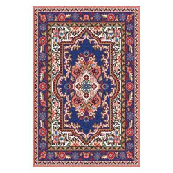 فرش مخمل نادی طرح سنتی کد o140