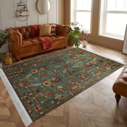 فرش مخمل نادی طرح فانتزی کد M110